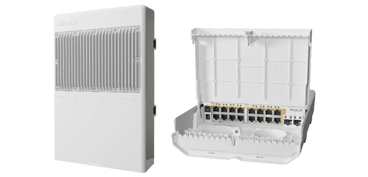 Mikrotik Netpower 16P 16x1G PoE + 2xSFP+CRS318-16P-2S+OUT